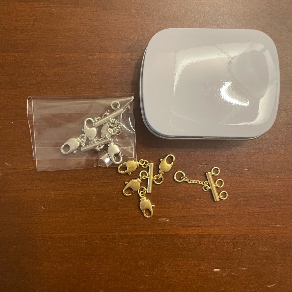 Madewell Necklace Triple Layering Clasps